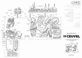 Leppard sketch template