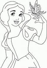 Princess Coloring Pages Disney Print Classic Hits Fm sketch template