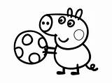 Pig Coloring Pages George Peppa Kids Print Pigs Para Colouring Colorear Printable Coloriage Da Colorir Colorare Clipart Friends Kleurplaat Template sketch template