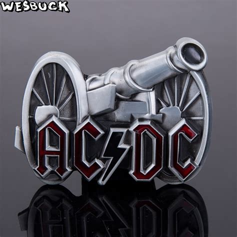 Wesbuck Brand Classic 3d Cannon Ac Dc Acdc Logo Rock Band