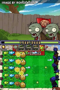 plants  zombies europe nintendo ds nds rom