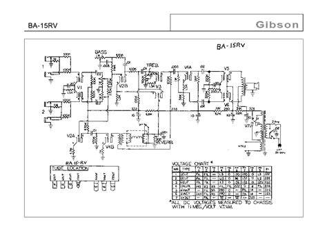 gibson ba rv schematic service manual  schematics eeprom repair info