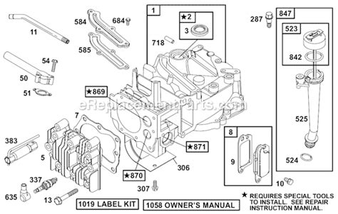 briggs  stratton engine parts list reviewmotorsco
