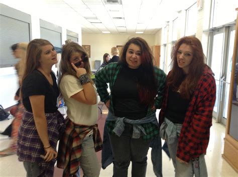 haha decade day  grunge decades day outfits decade day