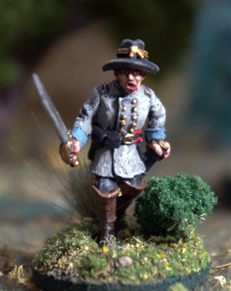 mad padres wargames page renegade miniatures confederate infantry officer