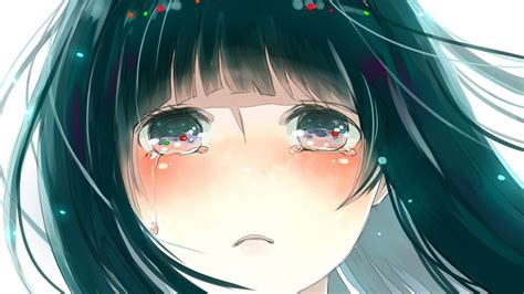sad anime faces wallpapers  pictures