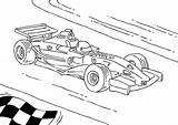 Formule Wagen sketch template