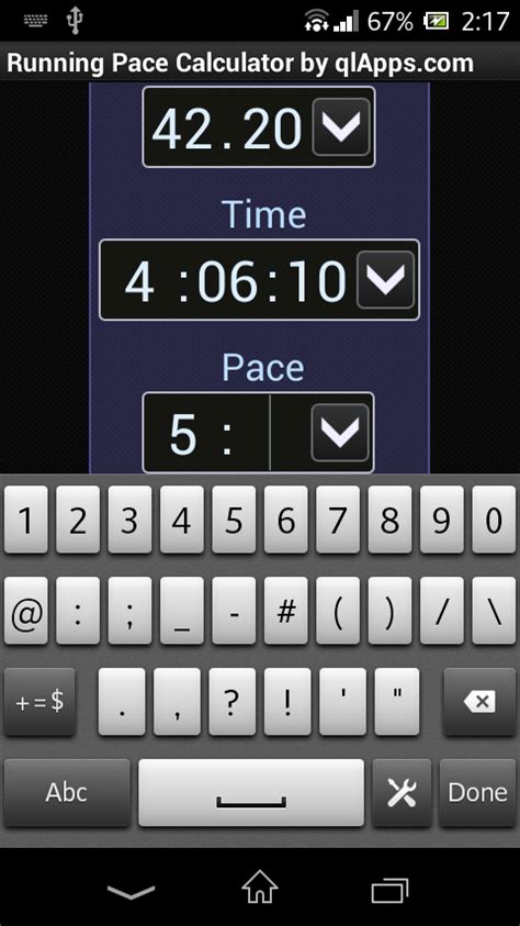 running pace calculator android apps  google play
