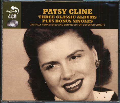 patsy cline cd three classic albums plus bonus singles 4 cd bear