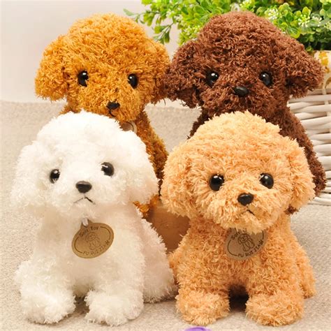 ryry cm cute puppy dolls curly teddy dogs stuffed pet soft toys