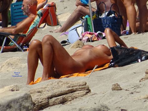 Topless Beach La Commenda Puglia Italy September 2017