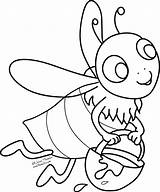 Abeille Coloriage Coloriages Animaux sketch template