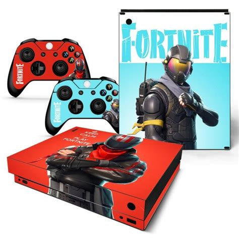 Xbox One X Console Fortnite Skins Decals Rare Collectibles Premium