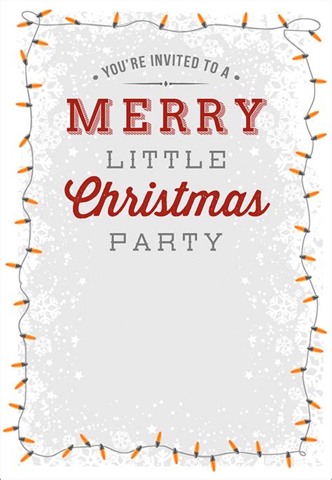 free printable christmas invitations templates printable templates