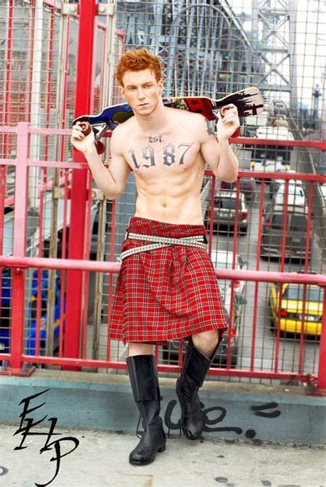 photos we re on red alert for ginger model chris lawrence queerty