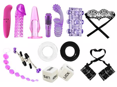 12 piece valentines couples sex toy set fifty shades of lust