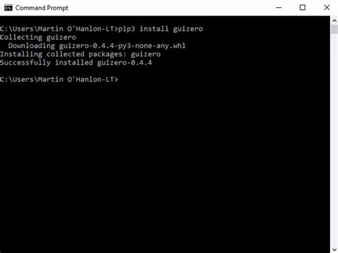 installing python packages   pip command  tool raspberry pi projects