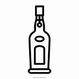 Licor Vinho Garrafa Colorir Botellas Botella Ausmalbilder Liqueur Ultracoloringpages Clipground Weinflasche sketch template