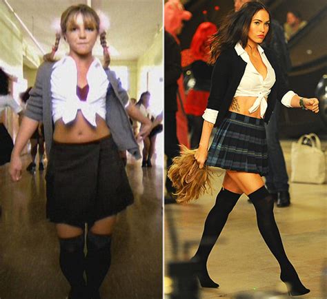 [pic] Megan Fox’s School Girl Outfit For ‘tmnt 2’ — Hotter Than Britney