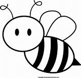 Bee Clipart Drawing Coloring Honey Bees Pages Kids Template Easy Drawings Choose Board sketch template