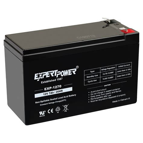 Expertpower Rechargeable 12v 7ah Sealed Battery