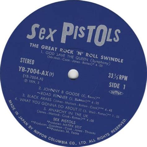 sex pistols the great rock n roll swindle japanese 2 lp vinyl record