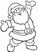 Santa Coloring Pages Claus Clous Teachers Parents Lots Kids Has sketch template