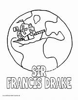 Drake Coloring Pages Getcolorings Sir Francis sketch template