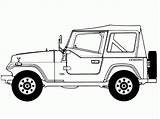 Jeep Coloring Military Pages Popular Coloringhome sketch template