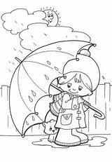 Dibujos Rain Rainy Haya Haga sketch template