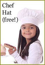 hat pattern chef hats  kids chefs hat kids apron pattern