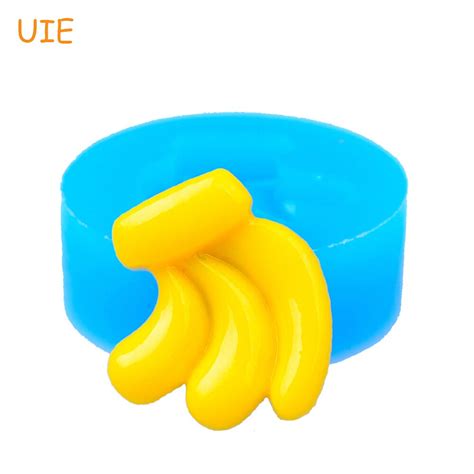 Syl032u 21 1mm Banana Flexible Silicone Mold Fruit Mold Fondant