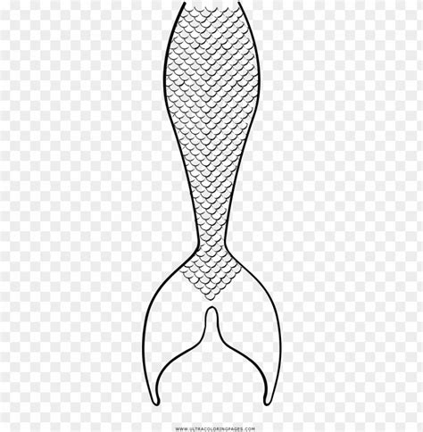 mermaid tail coloring pages simple mermaid drawing tail coloring