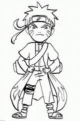 Coloring Naruto Pages Chibi Uzumaki Ages Library Popular sketch template