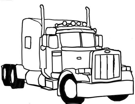 gambar dump truck coloring pages  easy printable trash pack garbage