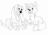 Coloring Hound Basset Pages Getcolorings Getdrawings sketch template