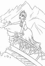 Fever Coloring Pages Frozen Getcolorings sketch template