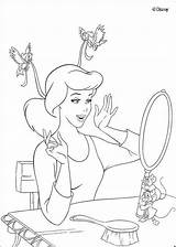 Disney Coloring Cinderella Pages Princess Printable Kleurplaat Colouring Sheet sketch template
