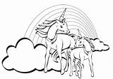 Unicorn Coloring Pages Princess Colouring Getcolorings Sh Print Color sketch template