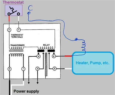 wiring    connect  wifi thermostat   honeywell ra switching relay home