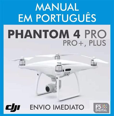 manual em portugues  drone dji phantom  pro pro    em mercado livre