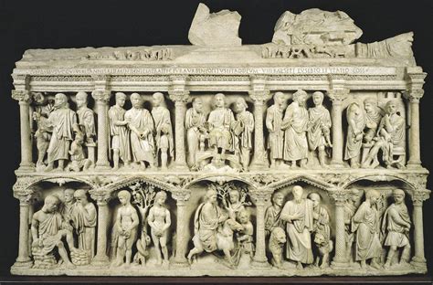 early roman christian sarcophagi   age  constantine