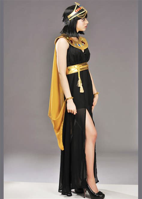 Ladies Egyptian Black Cleopatra Costume