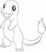 Charmander Coloring Pokemon Pages Printable Categories sketch template