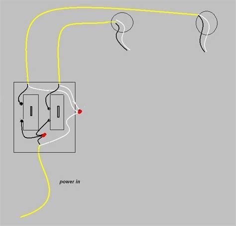 wire  light switches   lights   power supply diagram electrical wiring