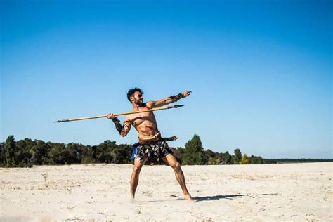 train  spear hunting  sample workout  body training