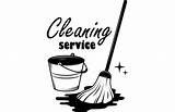 Logo Cleaning Service Maid Housekeeping Clean Housekeeper Svg Mop Clipart Vector Logos Etsy Floor Mopping Digital  Eps Cricut Cutting sketch template
