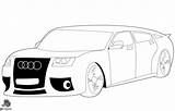 Audi Coloring Car Pages R8 Printable Cars Drawing 308px 27kb sketch template