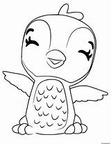 Coloriage Hatchimals Penguala Giggling sketch template