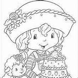 Strawberry Shortcake Coloring Pages Cake Angel Sweet Treat Makes Color Charlotte Girl Choose Board Hellokids Book Dolls Cool sketch template